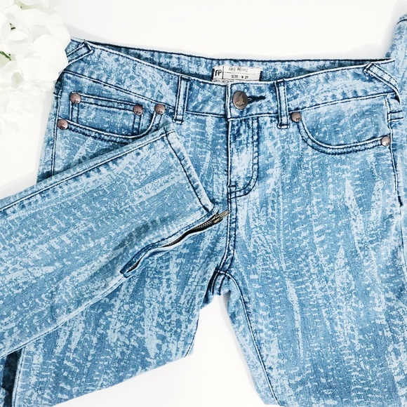 Free People Denim - Free People Feather Skinny Ankle Jeans 27